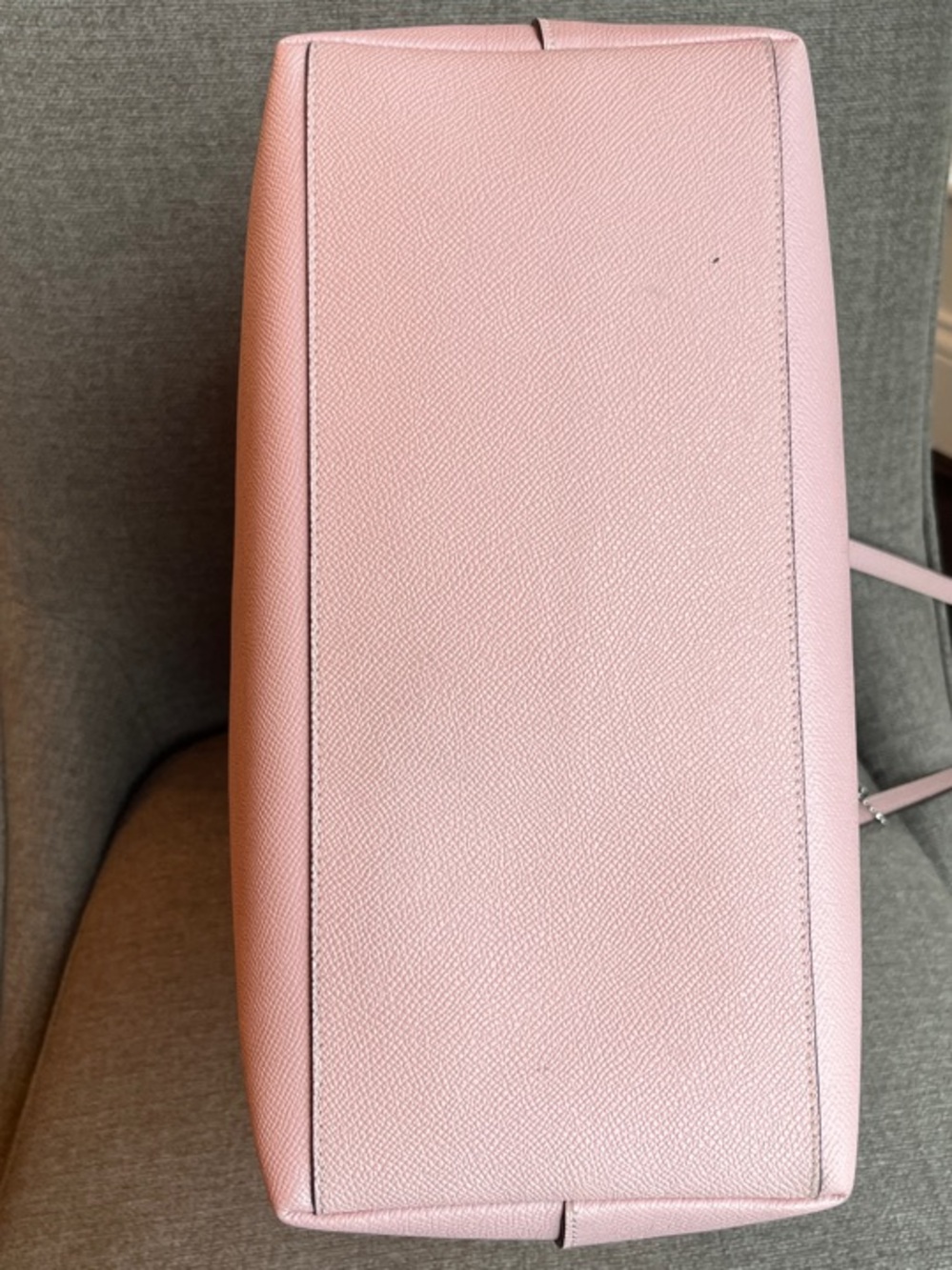 Coach Crossgrain Leather City Zip Tote  Light Pink F58846 - Picture 5 of 16